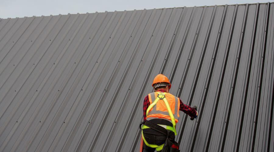 Professional metal roof installation services in Lamar, PA